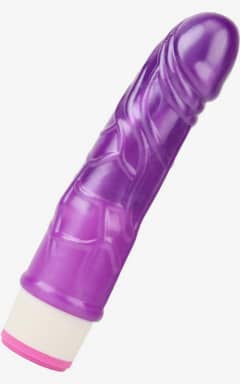 Dildos med vibrator Basic Luv - Apollon Vibrator Purple