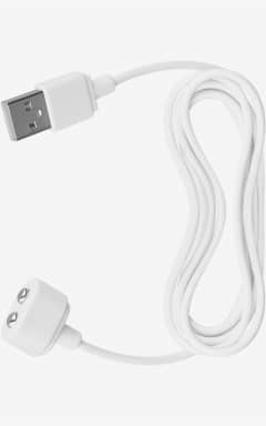 Batterier Satisfyer USB Charging Cable white