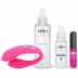 Nona Couples Vibrator med Orgasmic gel, glid & rengöring