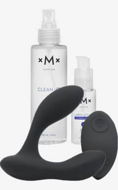 Sexleksaksset Vibro Pleaser - med glid & rengöring
