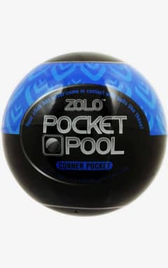 Sexleksaker Zolo - Pocket Pool Corner Pocket Blue