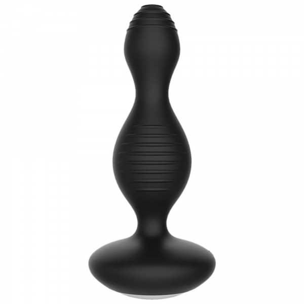 E-Stimulation Vibrating Buttplug - Black