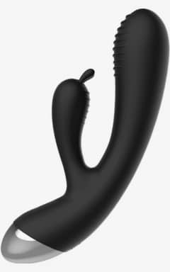 Alla Electroshock E-Stimulation Rabbit Vibrator - Black