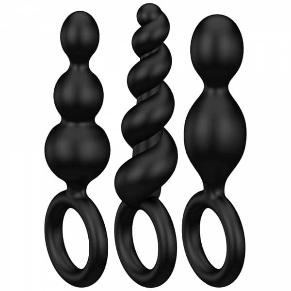 Satisfyer - Booty Call Plugs Black