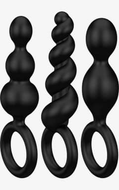 Sexleksaker för män Satisfyer - Booty Call Plugs Black