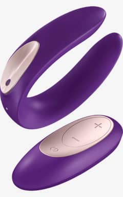 Samlagsvibratorer Satisfyer Double Plus Remote Partner Vibrator