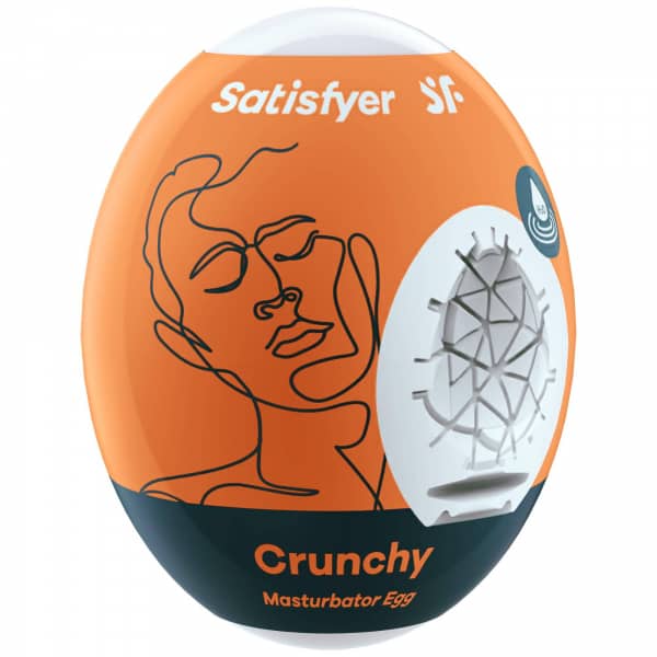 Satisfyer Masturbator Egg Crunchy