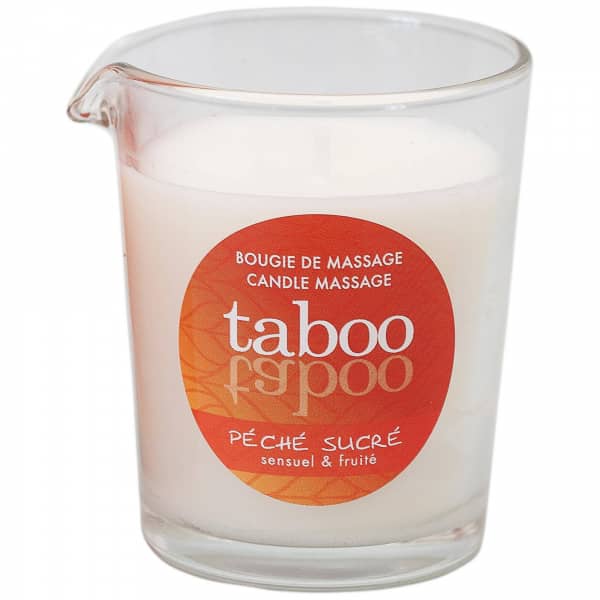 Taboo Peche Massage Candle