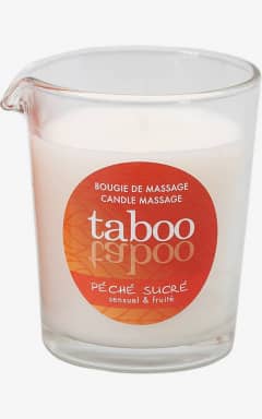 Förfest Taboo Peche Massage Candle