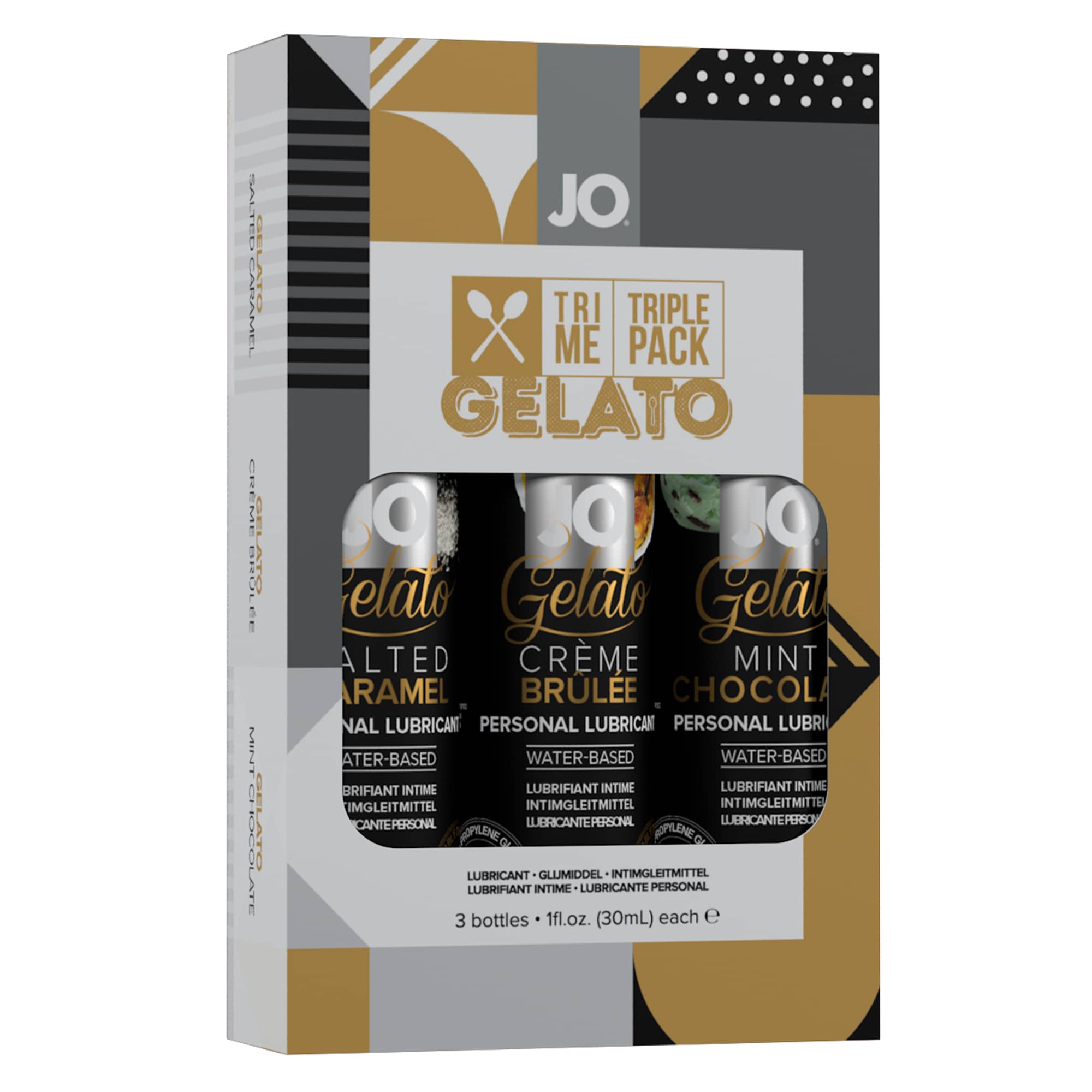 Лубрикант System JO Gelato Ореховый эспрессо, на водной основе, 120 мл JO44021 - System JO - Оральные смазки - Купить