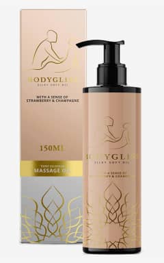 Glidmedel BodyGliss Massage Oil Strawberry & Champagne