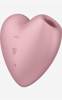 Klitorisvibratorer Satisfyer Cutie Heart Light Red