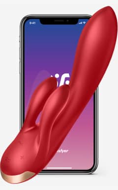 Sexleksaker Satsifyer Double Flex Rabbit Vibrator