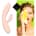 Feelztoys Lea Rabbit Vibrator Citrus