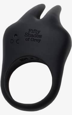 Penisringar Fifty Shades Sensation Vibrating Rabbit Love Ring