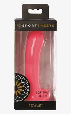 Sexleksaker Rea Sportsheets Strap On - "femme" Rubber Dildo - Hot