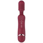 Silicone Massage Wand Red