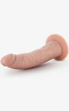 Anal Leksaker Dr. Skin Plus 19cm Posable Dildo Vanilla