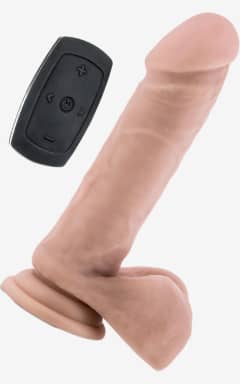 Sexleksaker Rea Dr. skin Silicone Dr. Dylan Vibrating Vanilla