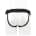 Hollow Strap-on with Balls 18 cm Black
