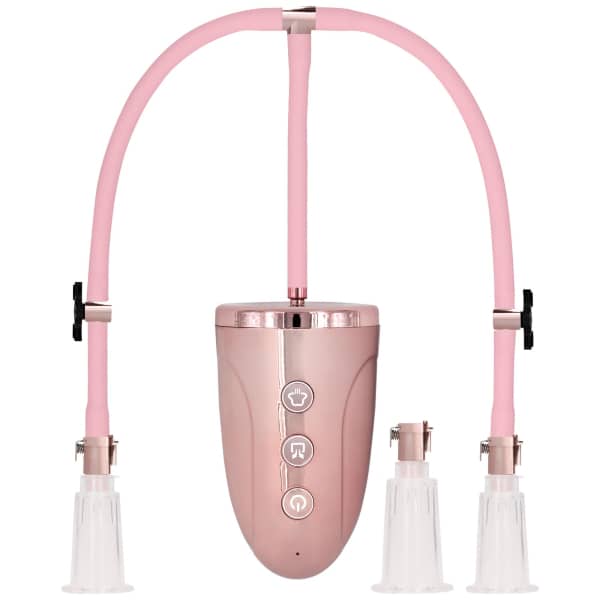 Automatic Rechargeable Clitoral & Nipple Pump Set