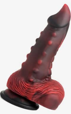 Dildo Lava Demon Thick Nubbed Silicone Dragon Dildo