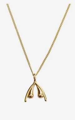 Kroppssmycken Womanizer Guld Klitoris Halsband