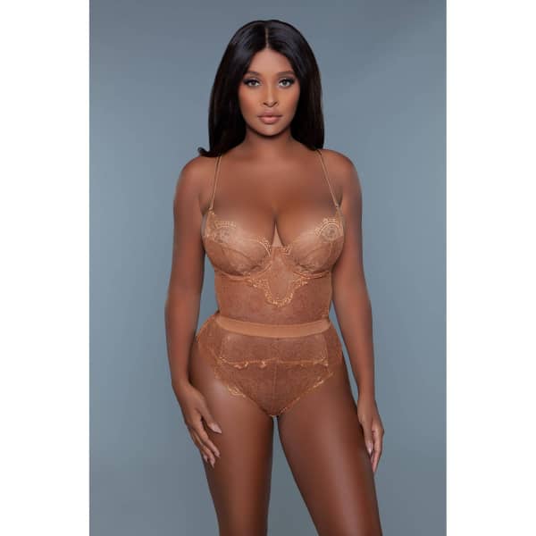 BeWicked Bettany Bodysuit Caramel S