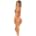 Walk Away Crotchless Teddy Burgundy M/L