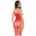 Sparkle Crotchless Bodystocking OS Red