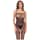 Sparkle Crotchless Bodystocking OS Black
