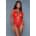 BeWicked Olivia Bodysuit Red XL