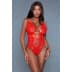 BeWicked Olivia Bodysuit Red