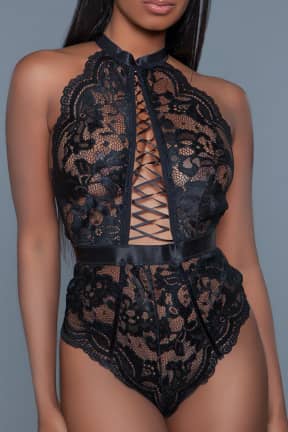 Sexiga Underkläder Margot Bodysuit Black XL