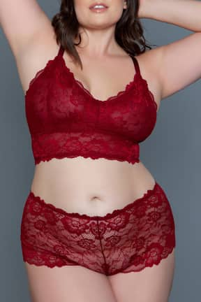 Sexiga Underkläder Cindy Cami Maroon XL