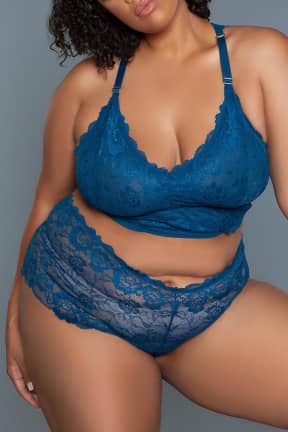 Sexiga Underkläder Cindy Cami Deep Royal XL
