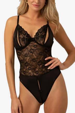 Sexiga Underkläder Wetlook Bodysuit Vesper SM