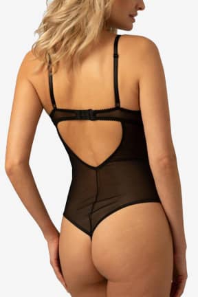 Sexiga Underkläder Body Ella Black S/M
