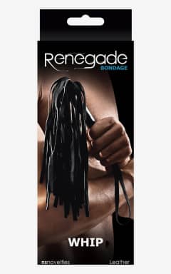 Alla Renegade Bondage Whip Black