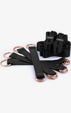 Bondage / BDSM Bondage Couture Tie Down Straps Black