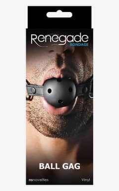 Alla Renegade Bondage Ball Gag Black