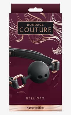 Alla Bondage Couture Ball Gag Black