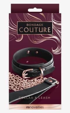 Bondage / BDSM BDSM Collar - And Leash Black