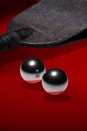 Alla Noir Stainless Steel Kegel Balls