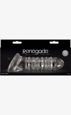 Penisförstoring Renegade Ribbed Extension Clear