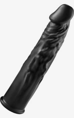 Penisförstoring Length Extender Sleeve 7.5inch Black