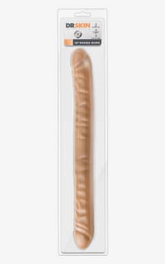 Anal Leksaker Dr Skin 18inch Double Dildo Mocha