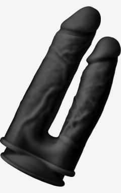 Alla Real Love Dual Density Double Penetrator Black