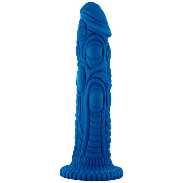 The Realm Draken Lock On Dragon Dildo Blue