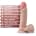 Dr. Skin 8inch Posable Dildo With Balls Vanilla